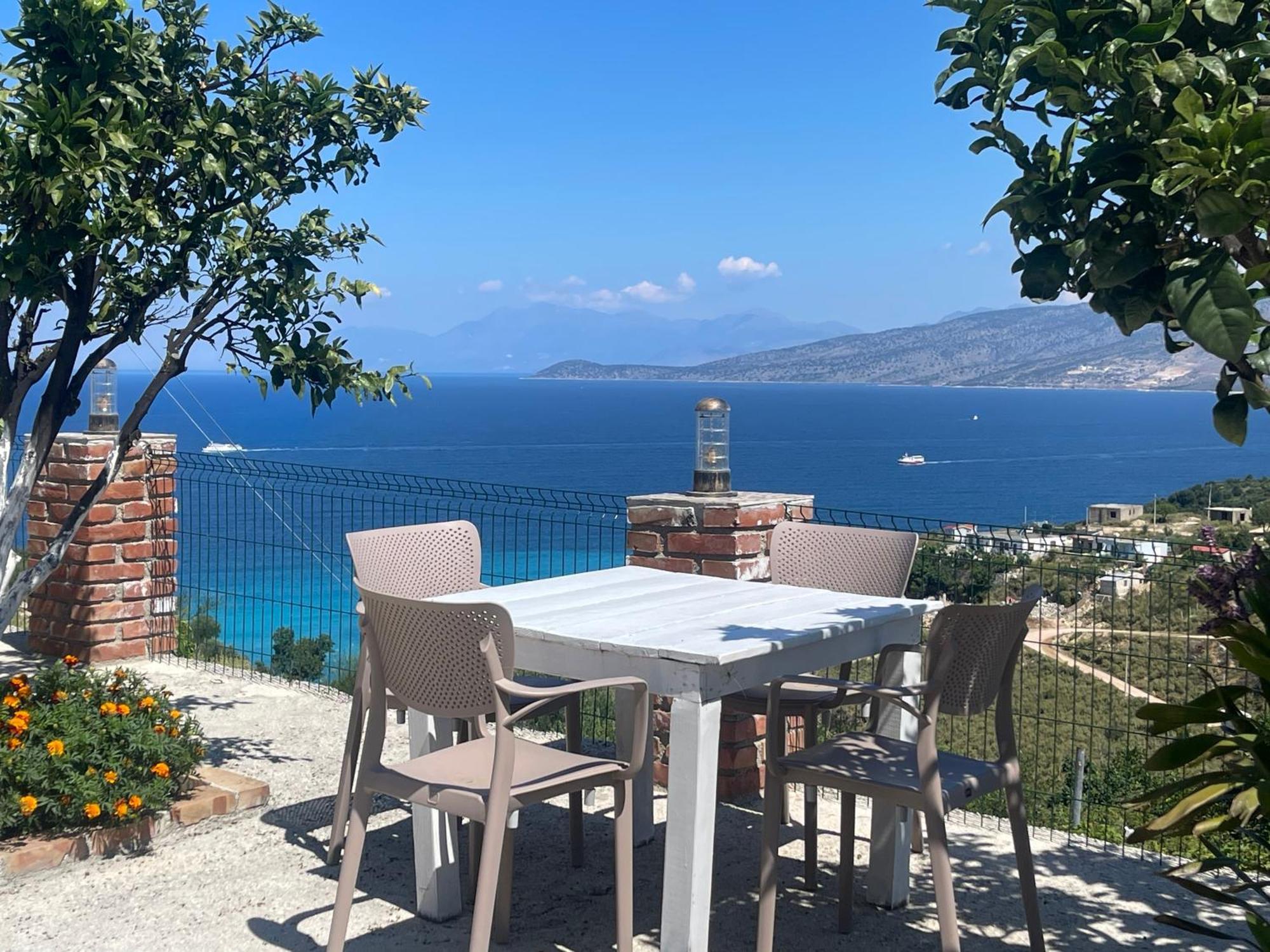 Apartmán Emiljano Seaview Ksamil Exteriér fotografie